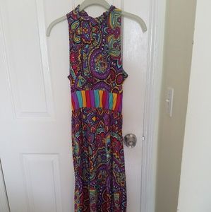 Vintage long dress 70s
